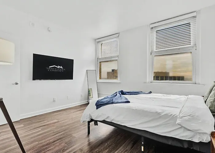 Apartment Elegant 2bd In Dt Worth W/ Parking/gym